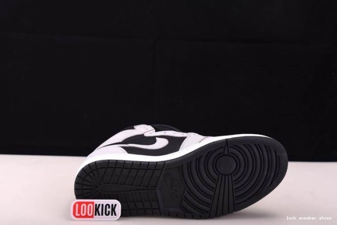 Reps LUCY Black Light Smoke White High Retro 555088-035 Air Jordan Grey 1 0806